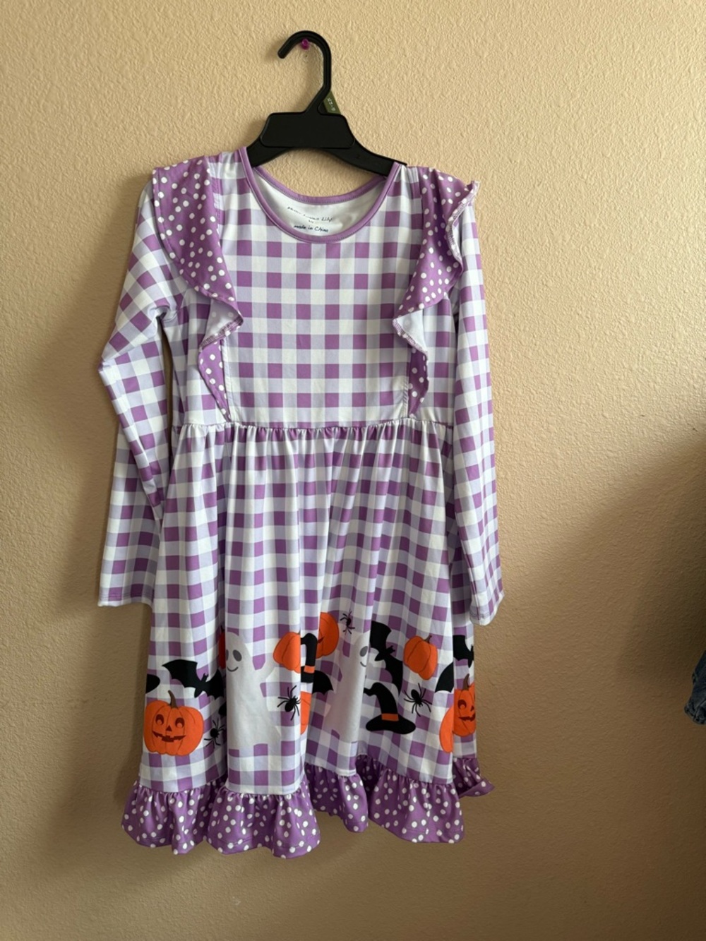 Millie loves Lily Halloween dress-girls 14